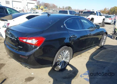 2016 Maserati Ghibli from USA, damaged, VIN ZAM57XSA1G1172019